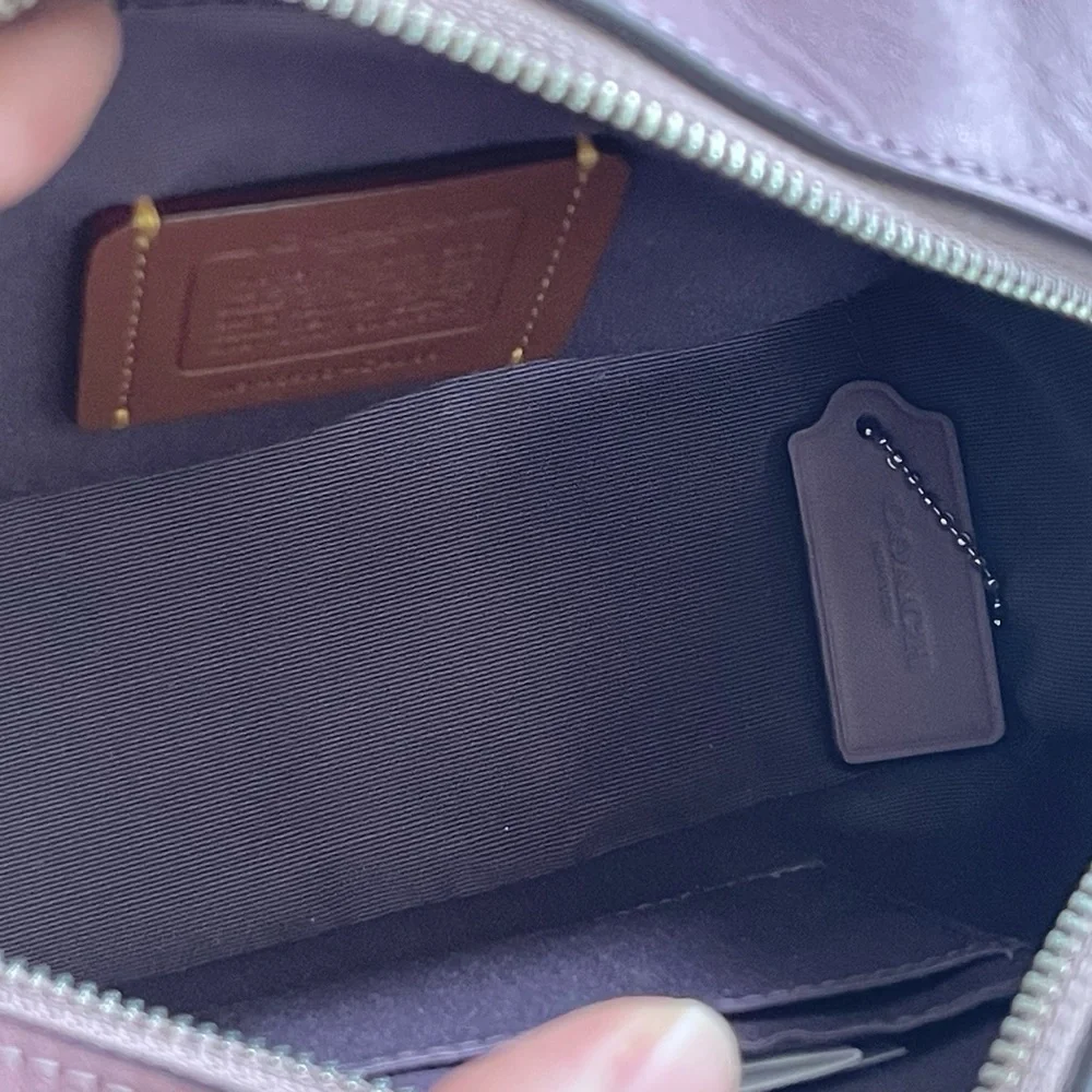 EUC Coach Lilac Tea Rose Satchel - Picture 6 of 6